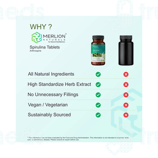 Merlion Naturals Spirulina Tablet 120