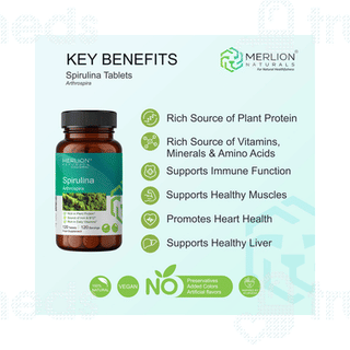Merlion Naturals Spirulina Tablet 120