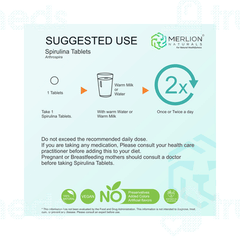 Merlion Naturals Spirulina Tablet 120