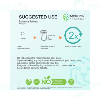 Merlion Naturals Spirulina Tablet 120