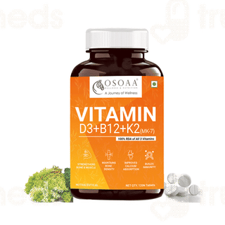 Osoaa Vitamin D3+b12+k2 Tablet 120