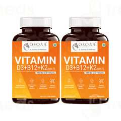 Osoaa Vitamin D3+b12+k2 Tablet 120