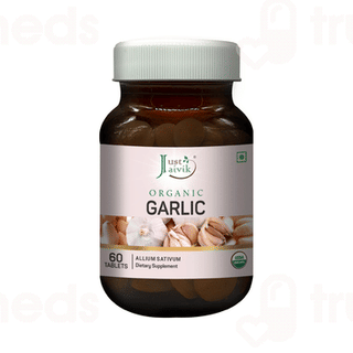 Just Jaivik Organic Garlic Tablet 60