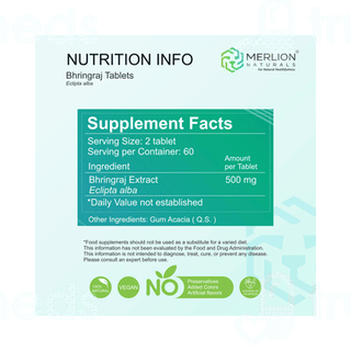 Merlion Naturals Bhringraj Tablet 120