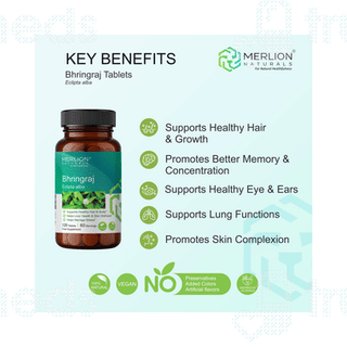 Merlion Naturals Bhringraj Tablet 120