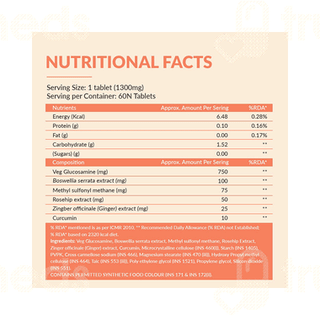Bbetter Joint Support Vegetarian Tablet 60