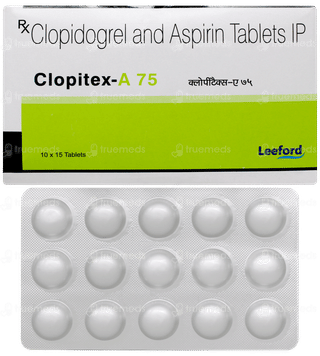 Clopitex A 75 Tablet 15