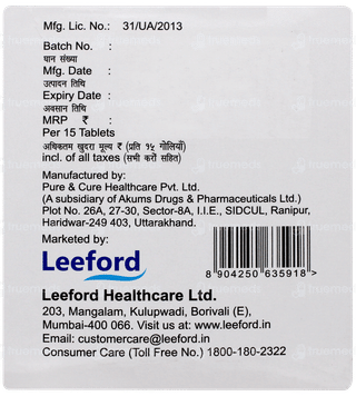 Clopitex A 75 Tablet 15