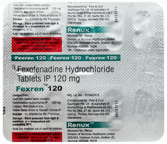 Fexren 120 Tablet 10 Fexren 120 Tablet 10