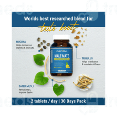 Cureveda Male Mate Veg Tablet 60