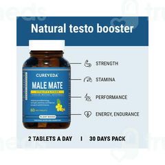 Cureveda Male Mate Veg Tablet 60