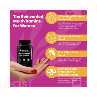Nutritjet Multivitamins For Women Tablet 60