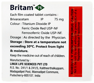 Britam 75 Tablet 10