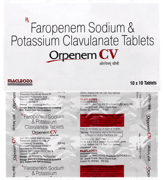 Orpenem Cv Tablet 10