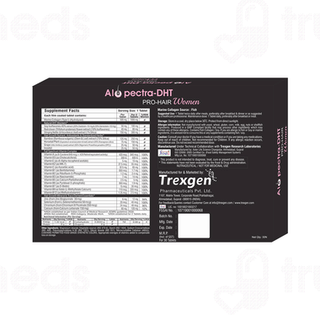 Trexgen Alopectra Dht Pro Hair Women 10 Tablet Pack Of 30