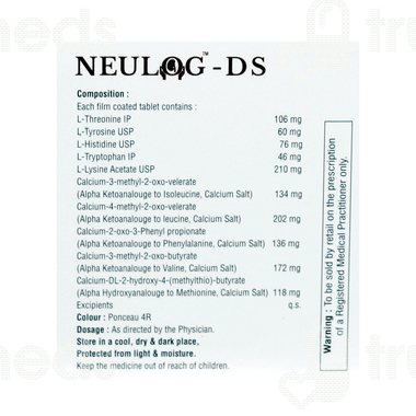 Neulog Ds Tablet 10 - Uses, Side Effects, Dosage, Price | Truemeds