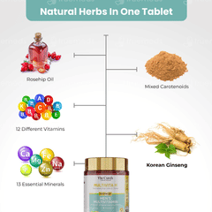 The Curen Multivita M Advanced Mens Multivitamin Tablet 60