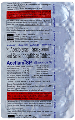 Aceflam Sp Tablet 10