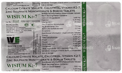 Wisium K2 7 Tablet 10 Wisium K2 7 Tablet 10