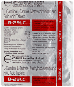 B 29 Lc Tablet 15