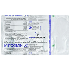 Metcomin Lc Tablet 10