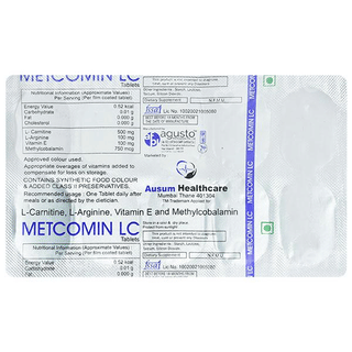 Metcomin Lc Tablet 10