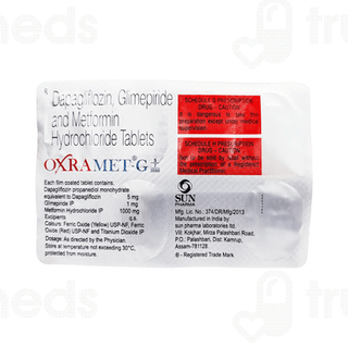 Oxramet G 5/1/1000 Tablet 7