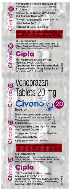 Civono 20 Tablet 10