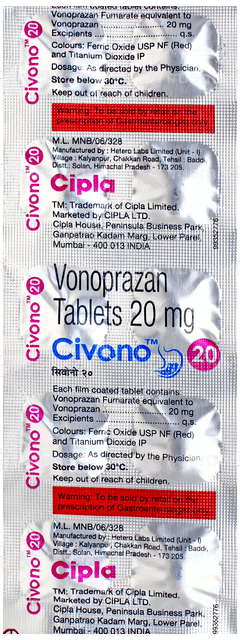 Civono 20 Tablet 10 Civono 20 Tablet 10