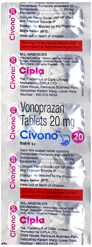 Civono 20 Tablet 10