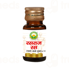 Basic Ayurveda Rasraj Ras With Gold & Pearl Tablet 30