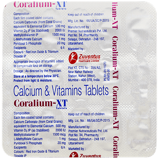 Coralium Xt Tablet 15