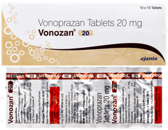 Vonozan 20 Tablet 10 Vonozan 20 Tablet 10