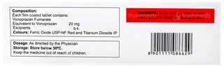 Vonozan 20 Tablet 10
