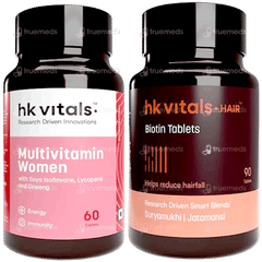 Healthkart Hk Vitals Biotin Tablet 60 And Multivitamin Women Tablet 90 Combopack 1 Healthkart Hk Vitals Biotin Tablet 60 And Multivitamin Women Tablet 90 Combopack 1
