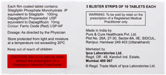 Suitglip D 100/10 Tablet 10 Suitglip D 100/10 Tablet 10