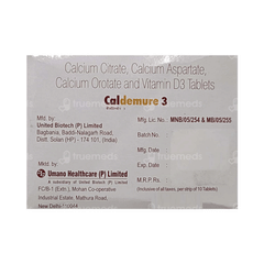 Caldemure 3 Tablet 10