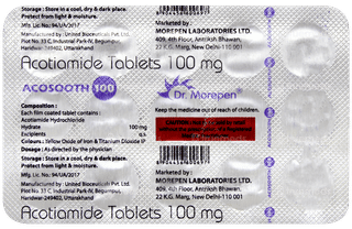 Acosooth 100 Tablet 15