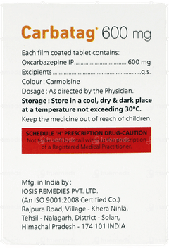 Carbatag 600mg Tablet 10