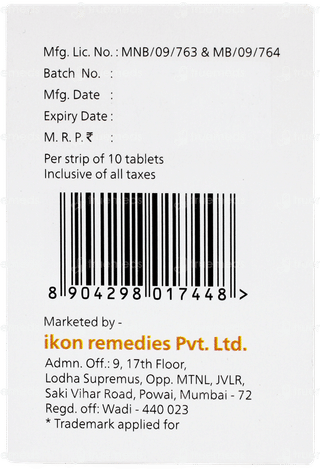 Carbatag 600mg Tablet 10