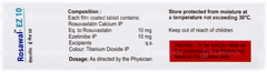 Rosawal Ez 10 Tablet 10 Rosawal Ez 10 Tablet 10