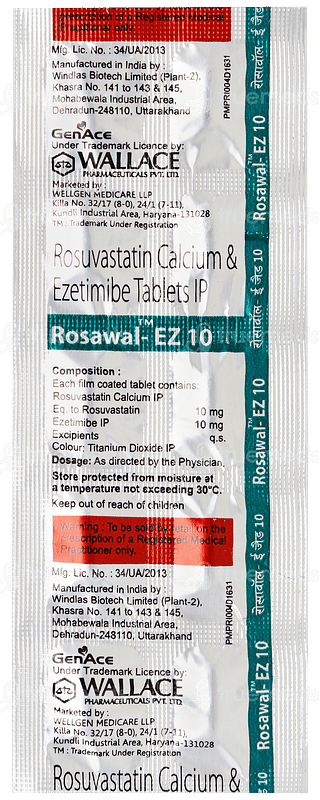 Rosawal Ez 10 Tablet 10