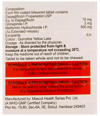 Sugaflo Gm 2 Tablet 15