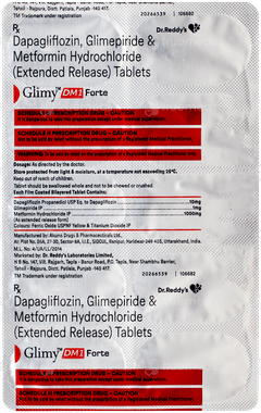 Glimy Dm1 Forte Tablet 10 Glimy Dm1 Forte Tablet 10