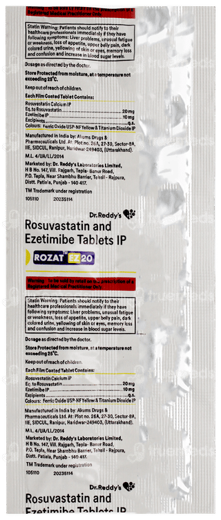 Rozat Ez 20 Tablet 10
