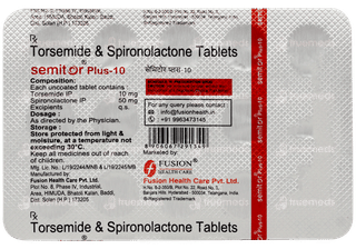 Semitor Plus 10 Tablet 15