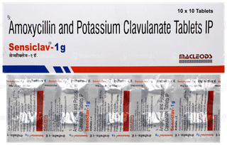 Sensiclav 1G Tablet 10