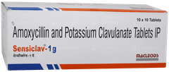 Sensiclav 1G Tablet 10 Sensiclav 1G Tablet 10