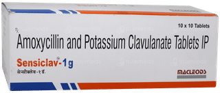 Sensiclav 1G Tablet 10