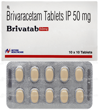 Brivatab 50mg Tablet 10